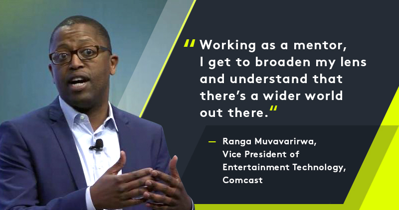 Why Comcast’s VP of Entertainment Technology Loves Mentoring Startups